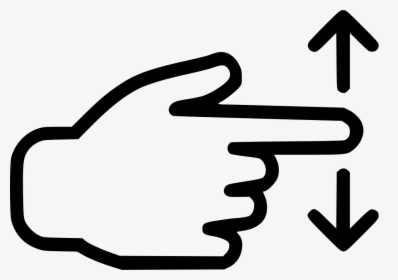 Finger Point Icon Png Clipart , Png Download - Hand Arrow Symbol Png, Transparent Png, Free Download