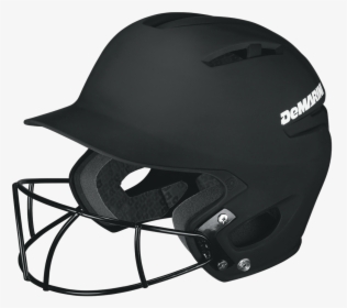 Demarini Paradox Protective Batting Helmet With Softball - Softball Helmet, HD Png Download, Free Download