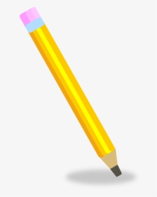 Pencil Write Pen Vector Graphic Pixabay - Pencil Png Animated, Transparent Png, Free Download