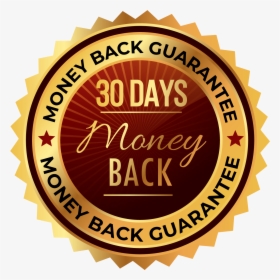 30 Days Money Back Guarantee - Label, HD Png Download, Free Download