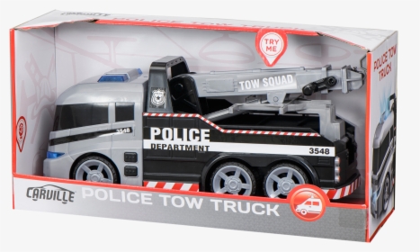 Carville Police Tow Truck ,, , Large - Trailer Truck, HD Png Download, Free Download