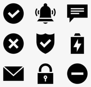 Notifications - Icons For Apps Png, Transparent Png, Free Download