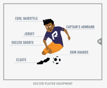 Soccer Player Equipment, HD Png Download, Free Download