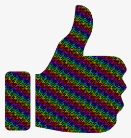 Facebook Like Button Thumb Signal Computer Icons Symbol - Colorful Thumbs Up Transparent Background, HD Png Download, Free Download