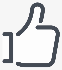 The Universal Thumbs Up Icon For Liking Things On Facebook, HD Png Download, Free Download