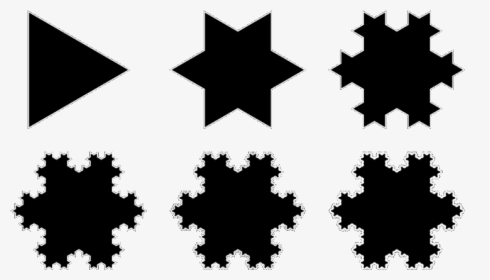 Koch Snowflake 5 Iterations, HD Png Download, Free Download
