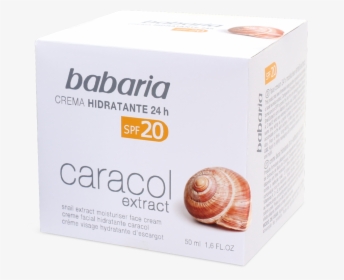 Crema Facial Hidratante De Baba De Caracol De Babaria - Snail, HD Png Download, Free Download