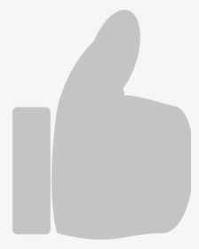 Thumbs Up Icon Like - Gray Thumbs Up Icon, HD Png Download, Free Download