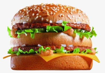 Mcdonald"s Big Mac Close Up - Mcdonalds Big Mac Burger, HD Png Download, Free Download