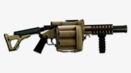 Grenade Launcher Png, Transparent Png, Free Download