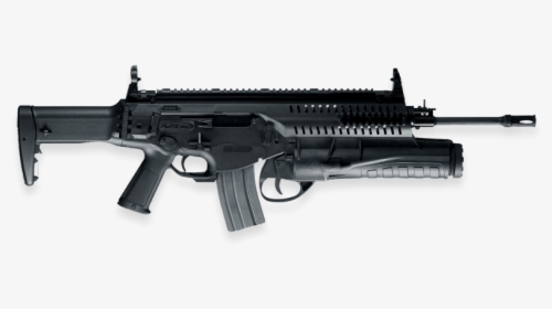 Arx160 Assault Rifle With Grenade Launcher, Infantry - Beretta Arx160, HD Png Download, Free Download