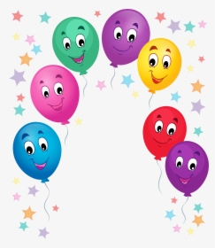 Balloons Cartoon Decoration Png Clipart Picture - Balloons Cartoons, Transparent Png, Free Download