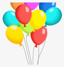 Free Clip Art For Birthday Balloons - Birthday Balloons Clipart, HD Png Download, Free Download