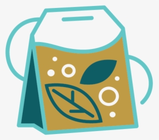 Real Tea Leaves And Sweetener In The Bag Icon, HD Png Download, Free Download