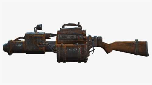 Clip Art Grenade Launcher Fallout - Fallout 4 Railway Rifle, HD Png Download, Free Download