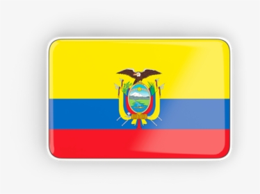 Rectangular Icon With Frame - Ecuador Flag, HD Png Download, Free Download
