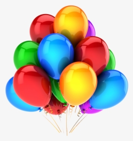 Birthday Balloons Png Hd Clipart , Png Download - Transparent Background Balloon Border, Png Download, Free Download