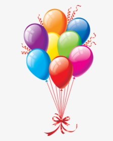 Tubes Anniversaires Balloons Photos - Transparent Background Birthday Balloons, HD Png Download, Free Download