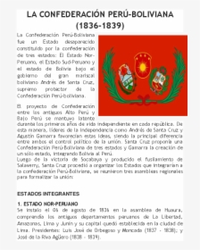 Confederacion Peru Boliviana 1836 A 1839 Resumen, HD Png Download, Free Download