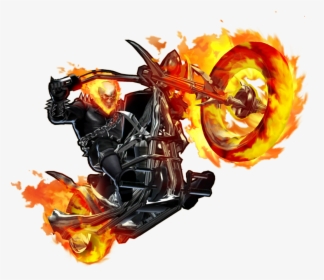 Ghost Rider Face Transparent Background - Ghos Rider Bike Stickers, HD Png Download, Free Download