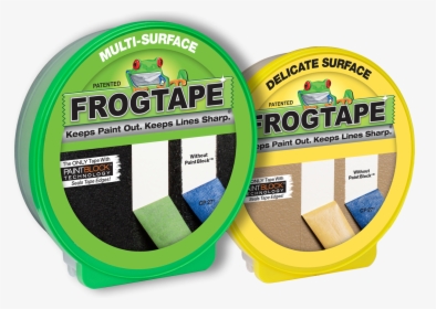 Frogtape® Brand Multi-surface And Delicate Surface - Frog Masking Tape, HD Png Download, Free Download