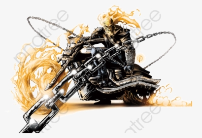Ghost Rider Png - Ghost Rider Bike Wallpapers Hd, Transparent Png, Free Download