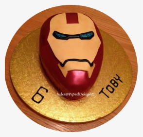 Iron Man Mask Cake - Birthday Cake, HD Png Download, Free Download