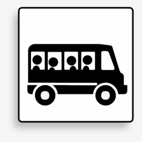 Free Vector Bus Icon, HD Png Download, Free Download