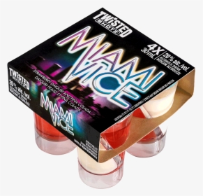 Twisted Shotz Miami Vice 4 X 30 Ml - Twisted Shotz Miami Vice, HD Png Download, Free Download