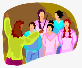 Vector Illustration Of Choir Conductor Conducting Singers - Choir Clip Art, HD Png Download, Free Download