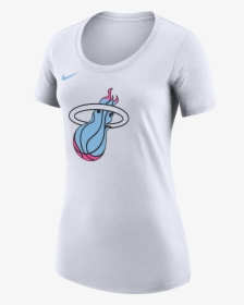 Nike Miami Heat Vice Uniform City Edition Ladies Logo - Miami Heat, HD Png Download, Free Download