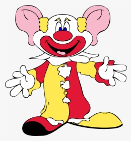 Mask Clipart Clown - Clown With Big Ears, HD Png Download, Free Download