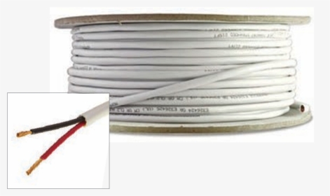 Wire 20/2 Awg Solid Jacked 2 Conductor Red/black - Wire, HD Png Download, Free Download