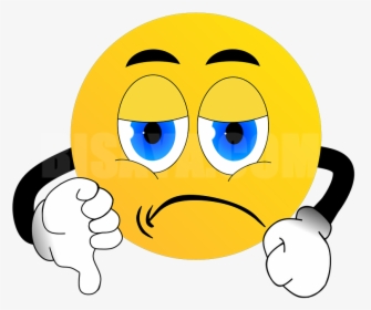 Animated Sad Face Emoji, HD Png Download, Free Download