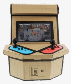 Pixelquest Arcade Kit For Nintendo Switch™ - Cardboard Nintendo Switch Arcade, HD Png Download, Free Download