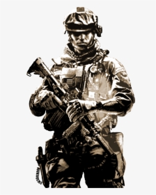 Soldier Png File - Battlefield 3, Transparent Png, Free Download