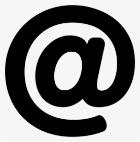 Arroba Sign - Simbolos De Internet Png, Transparent Png, Free Download