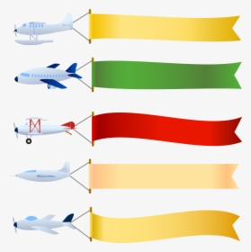 Transparent Airplane Taking Off Clipart - Clipart Airplane Banner, HD Png Download, Free Download