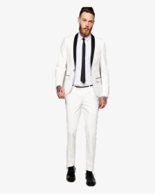 White Tuxedo Png Free Pic - White Tuxedo Suit For Prom, Transparent Png, Free Download