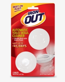 Iron Out® Automatic Toilet Bowl Cleaner 2-use Package - Circle, HD Png Download, Free Download