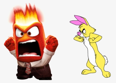 Inside Out Anger Face, HD Png Download, Free Download