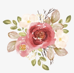 Common-peony - Hand Painted Rose Png, Transparent Png, Free Download