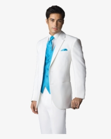White Tuxedo Suit Png Background - White Tuxedos, Transparent Png, Free Download