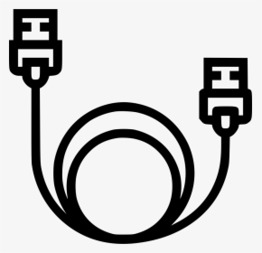 Usb Icon Png - Ethernet Cable Icon Png, Transparent Png, Free Download