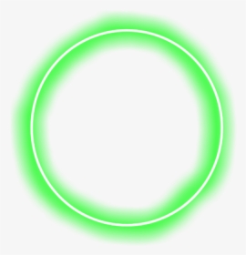 #circle #neon #green #aesthetic - Circle, HD Png Download, Free Download