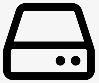 Hdd Font Awesome - Hard Drive Icon Png, Transparent Png, Free Download