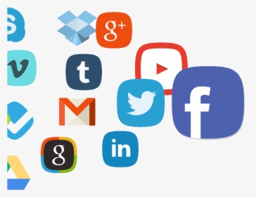 Free Social Media Icons Png - Social Apps Icons Png, Transparent Png, Free Download