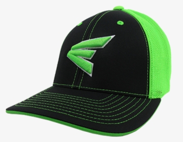 Easton Hat By Pacific Black/neon Green/black/white/neon - Baseball Cap, HD Png Download, Free Download