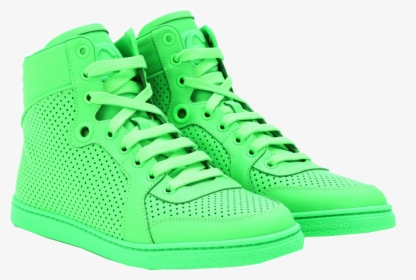 Green High Top Shoes, HD Png Download, Free Download