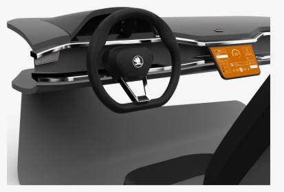 A Car Interior Design Of Carsharing Servise - Skoda Interior Concept, HD Png Download, Free Download